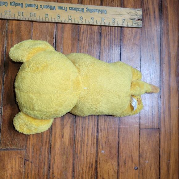 Disney Plush Floppy Baby Simba Lion King Stuffed Toy Squeeze Roar 11" Lying Read - Picture 2 of 7